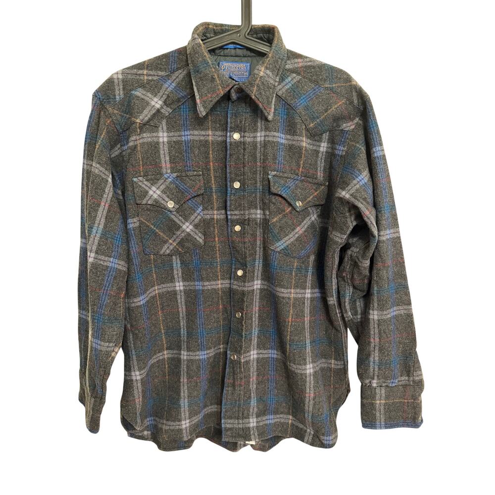 Vintage 80s Pendleton High Grade Western Wear 100% Virgin Wool USA Size L